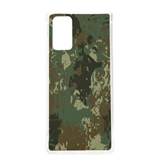 Camouflage Splatters Background Samsung Galaxy Note 20 Tpu Uv Case by Grandong