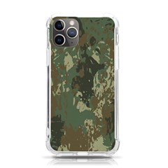 Camouflage Splatters Background Iphone 11 Pro 5 8 Inch Tpu Uv Print Case by Grandong