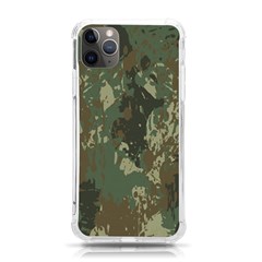 Camouflage Splatters Background Iphone 11 Pro Max 6 5 Inch Tpu Uv Print Case by Grandong