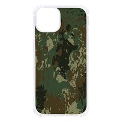 Camouflage Splatters Background Iphone 13 Tpu Uv Print Case by Grandong