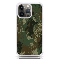 Camouflage Splatters Background Iphone 13 Pro Tpu Uv Print Case by Grandong