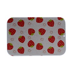 Strawberries Pattern Design Open Lid Metal Box (silver)   by Grandong