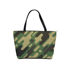 Camouflage Pattern Background Classic Shoulder Handbag by Grandong