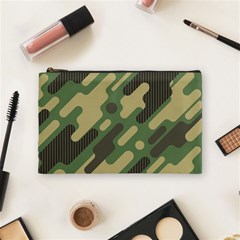 Camouflage Pattern Background Cosmetic Bag (medium) by Grandong