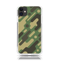 Camouflage Pattern Background Iphone 11 Tpu Uv Print Case by Grandong