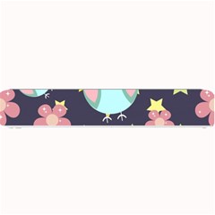 Owl Stars Pattern Background Small Bar Mat by Grandong