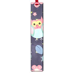 Owl Stars Pattern Background Large Book Marks by Grandong