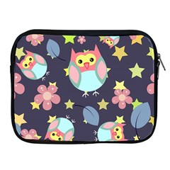 Owl Stars Pattern Background Apple Ipad 2/3/4 Zipper Cases by Grandong