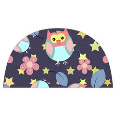 Owl Stars Pattern Background Anti Scalding Pot Cap by Grandong