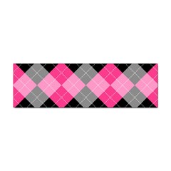 Seamless Argyle Pattern Sticker (bumper) by Grandong