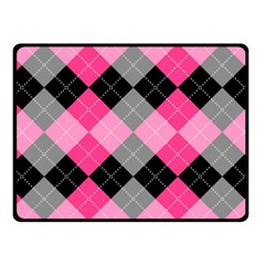 Seamless Argyle Pattern Fleece Blanket (small) by Grandong