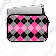 Seamless Argyle Pattern Apple Ipad Mini Zipper Cases by Grandong