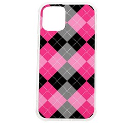 Seamless Argyle Pattern Iphone 12 Pro Max Tpu Uv Print Case by Grandong