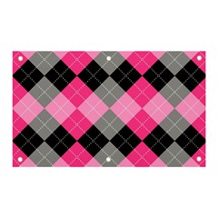 Seamless Argyle Pattern Banner And Sign 5  X 3  by Grandong