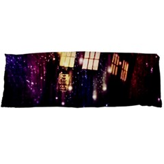 Tardis Regeneration Art Doctor Who Paint Purple Sci Fi Space Star Time Machine Body Pillow Case Dakimakura (two Sides) by Cemarart