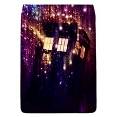 Tardis Regeneration Art Doctor Who Paint Purple Sci Fi Space Star Time Machine Removable Flap Cover (s) by Cemarart