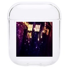 Tardis Regeneration Art Doctor Who Paint Purple Sci Fi Space Star Time Machine Hard Pc Airpods 1/2 Case by Cemarart