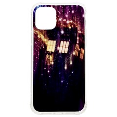 Tardis Regeneration Art Doctor Who Paint Purple Sci Fi Space Star Time Machine Iphone 12/12 Pro Tpu Uv Print Case by Cemarart