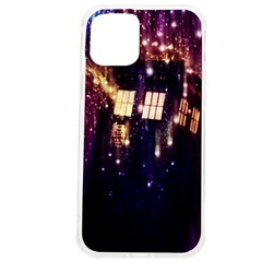 Tardis Regeneration Art Doctor Who Paint Purple Sci Fi Space Star Time Machine Iphone 12 Pro Max Tpu Uv Print Case by Cemarart