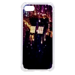 Tardis Regeneration Art Doctor Who Paint Purple Sci Fi Space Star Time Machine Iphone Se by Cemarart