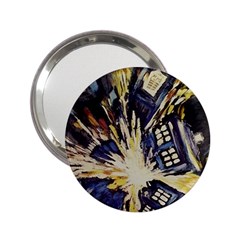 Tardis Doctor Who Pattern 2 25  Handbag Mirrors by Cemarart