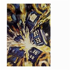 Tardis Doctor Who Pattern Small Garden Flag (two Sides) by Cemarart