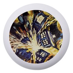 Tardis Doctor Who Pattern Dento Box With Mirror