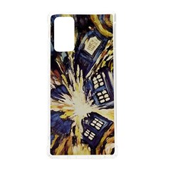 Tardis Doctor Who Pattern Samsung Galaxy Note 20 Tpu Uv Case by Cemarart