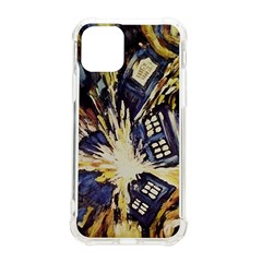 Tardis Doctor Who Pattern Iphone 11 Pro 5 8 Inch Tpu Uv Print Case by Cemarart