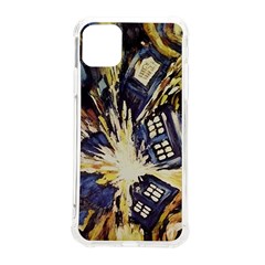 Tardis Doctor Who Pattern Iphone 11 Pro Max 6 5 Inch Tpu Uv Print Case by Cemarart