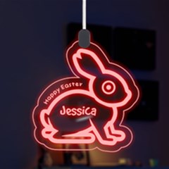 Easter Rabbit - LED Acrylic Ornament