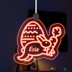 Easter Rabbit - LED Acrylic Ornament