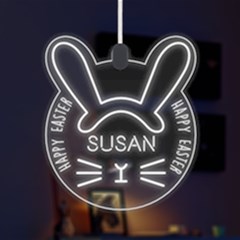 Easter Rabbit - LED Acrylic Ornament