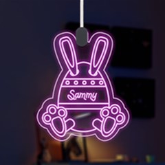 Easter Rabbit - LED Acrylic Ornament