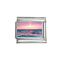 Sunset Ocean Beach Catcher Dream Evening Night Sunset Italian Charm (9mm) by Cemarart