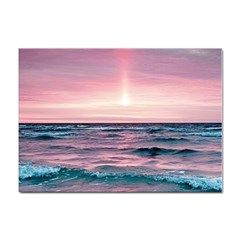 Sunset Ocean Beach Catcher Dream Evening Night Sunset Sticker A4 (100 Pack) by Cemarart