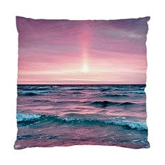 Sunset Ocean Beach Catcher Dream Evening Night Sunset Standard Cushion Case (two Sides) by Cemarart