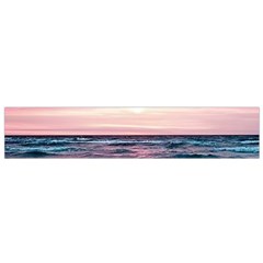 Sunset Ocean Beach Catcher Dream Evening Night Sunset Small Premium Plush Fleece Scarf by Cemarart