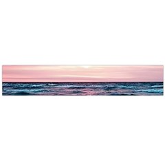 Sunset Ocean Beach Catcher Dream Evening Night Sunset Large Premium Plush Fleece Scarf  by Cemarart