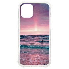 Sunset Ocean Beach Catcher Dream Evening Night Sunset Iphone 12 Mini Tpu Uv Print Case	 by Cemarart