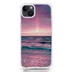 Sunset Ocean Beach Catcher Dream Evening Night Sunset Iphone 14 Plus Tpu Uv Print Case by Cemarart