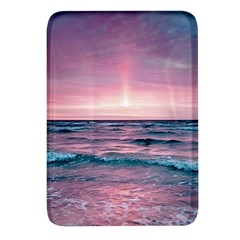 Sunset Ocean Beach Catcher Dream Evening Night Sunset Rectangular Glass Fridge Magnet (4 Pack) by Cemarart