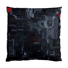 Abstract Tech Computer Motherboard Technology Standard Cushion Case (two Sides) by Cemarart