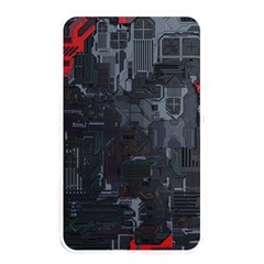 Abstract Tech Computer Motherboard Technology Memory Card Reader (rectangular) by Cemarart