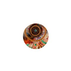 Dream Catcher Colorful Vintage 1  Mini Magnets by Cemarart