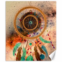 Dream Catcher Colorful Vintage Canvas 20  X 24  by Cemarart