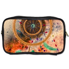 Dream Catcher Colorful Vintage Toiletries Bag (two Sides) by Cemarart