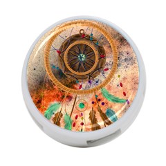 Dream Catcher Colorful Vintage 4-port Usb Hub (one Side) by Cemarart