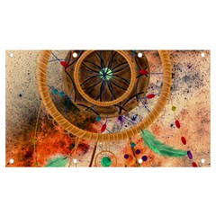 Dream Catcher Colorful Vintage Banner And Sign 7  X 4  by Cemarart