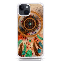 Dream Catcher Colorful Vintage Iphone 14 Tpu Uv Print Case by Cemarart